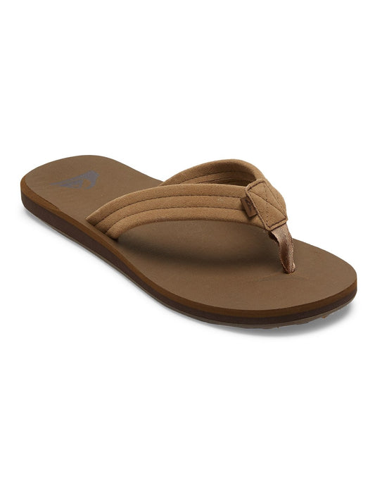 Quiksilver Men's Carver Suede Core Flip Flop