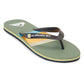 Quiksilver Men's Molokai Stripe Flip Flop