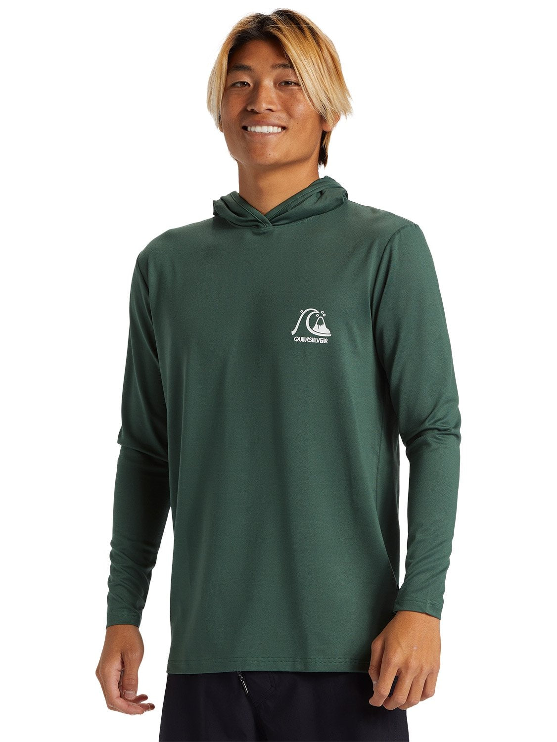 Quiksilver Men's Bubble Logo Surf Rashguard