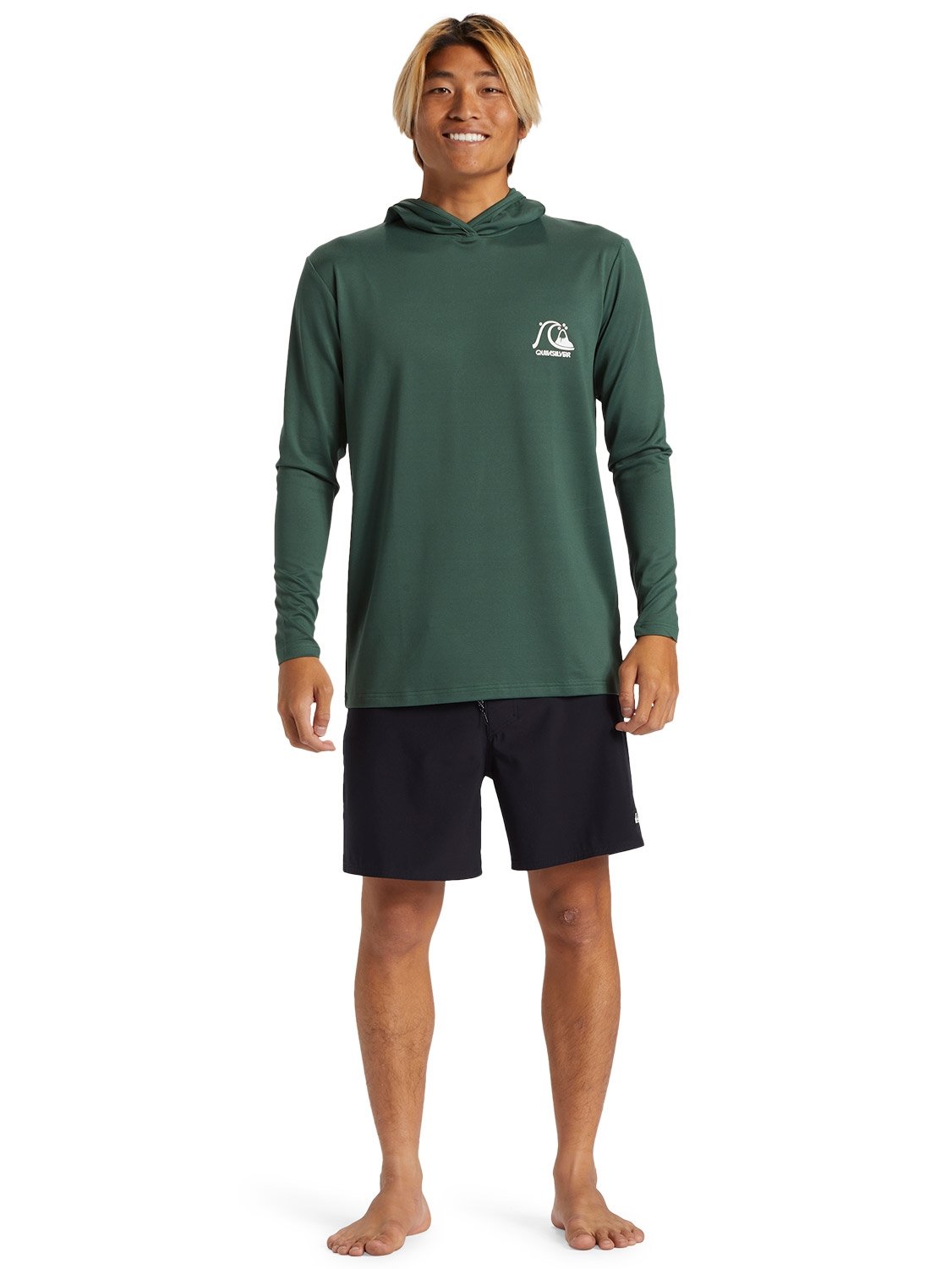 Quiksilver Men's Bubble Logo Surf Rashguard