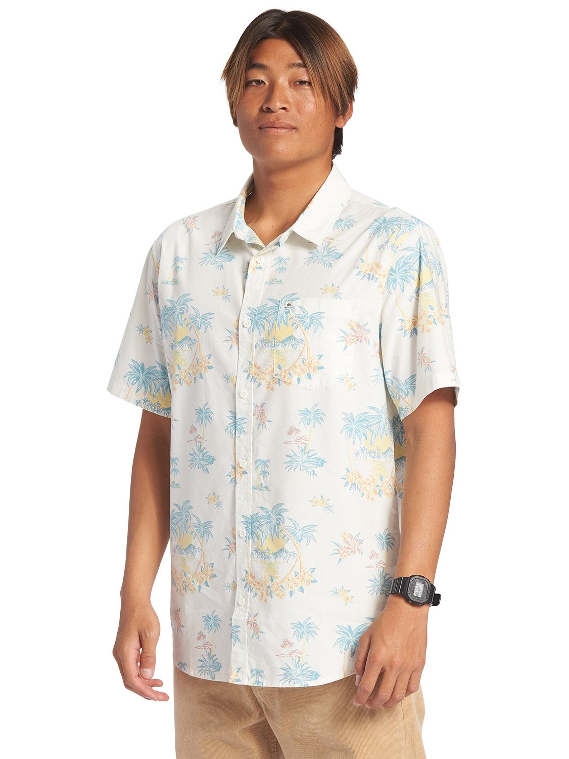 Quiksilver Men's Palm Spritz Shirt