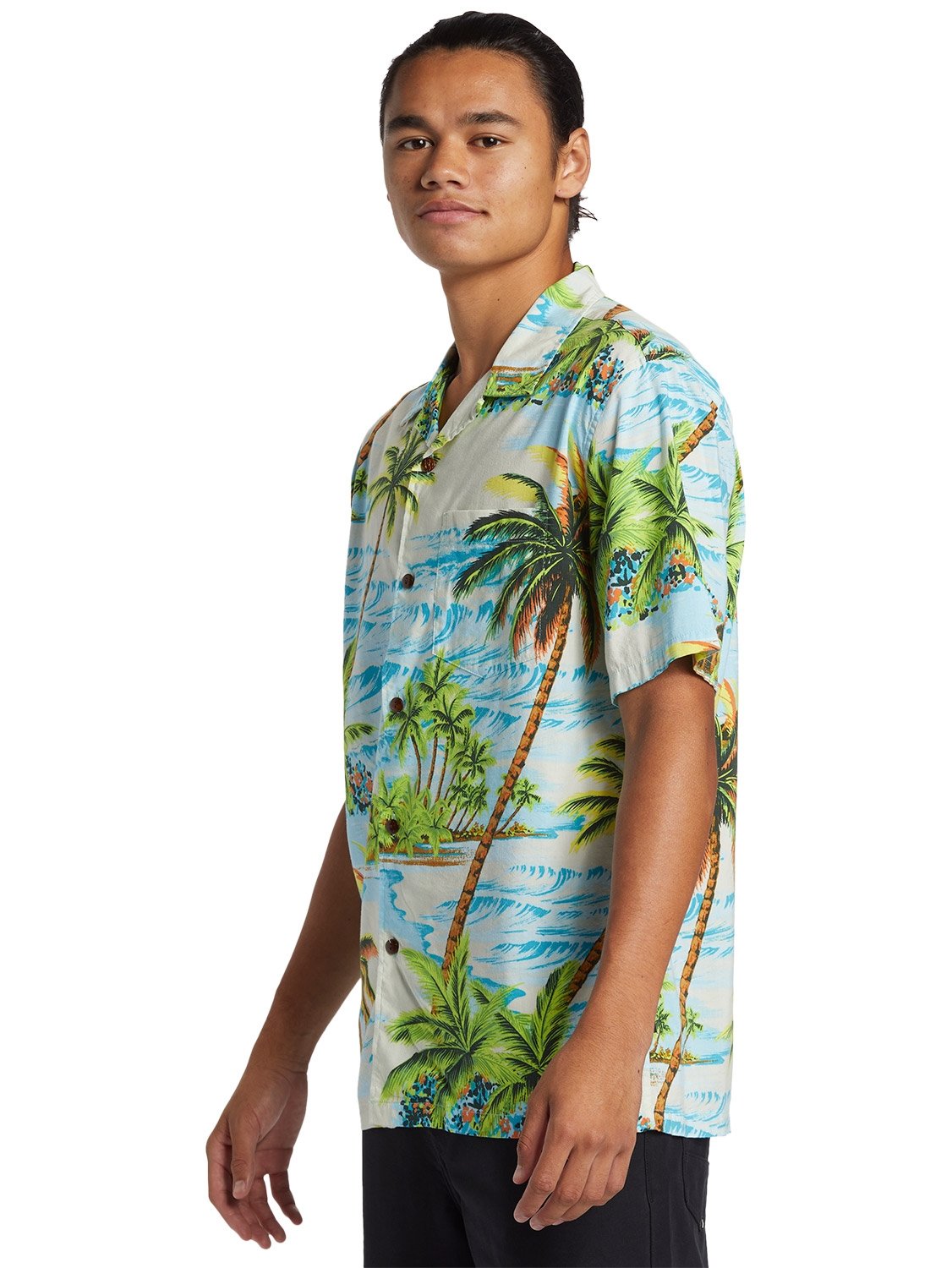 Quiksilver Men's DNA Island Shirt