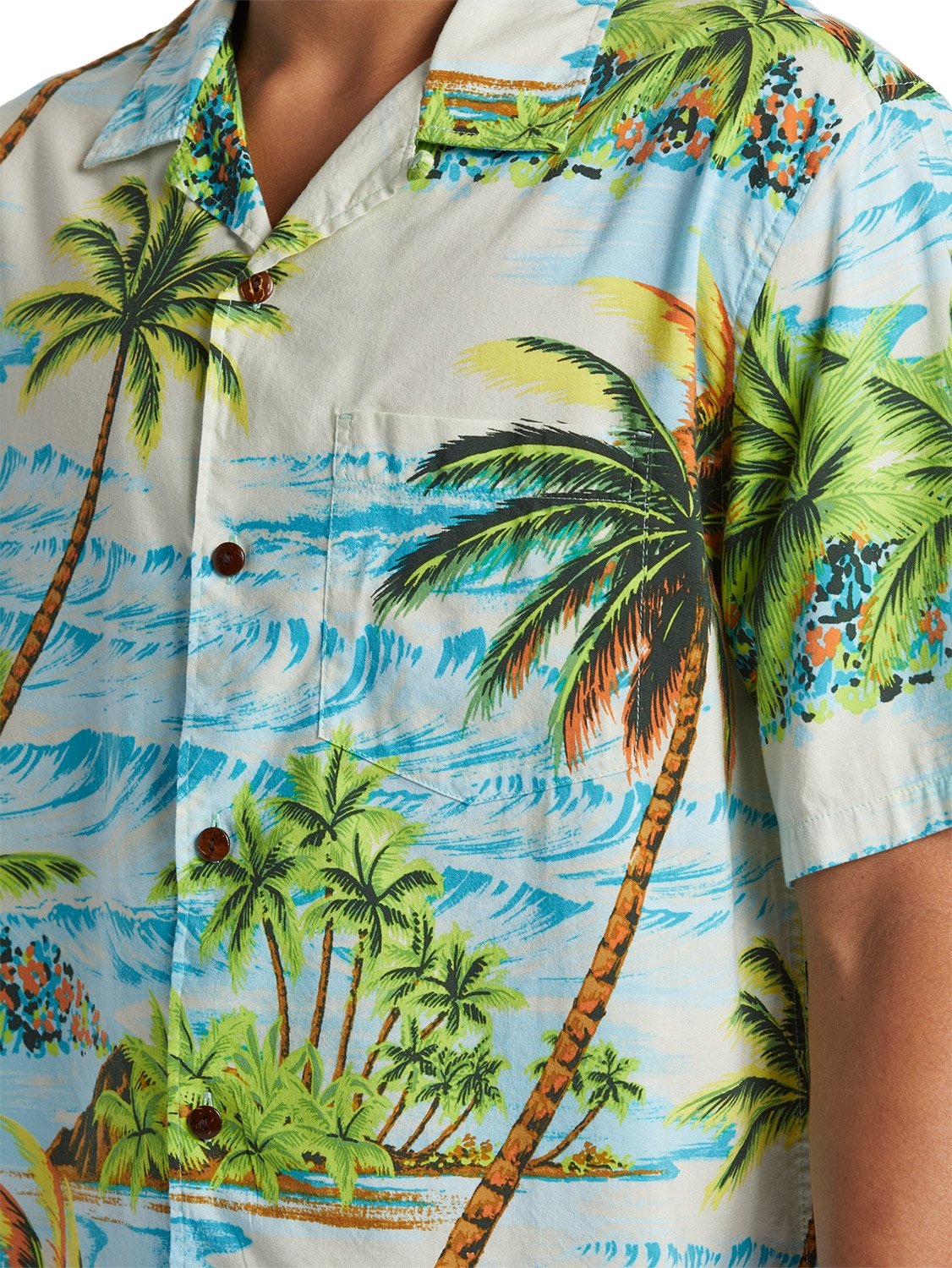 Quiksilver Men's DNA Island Shirt