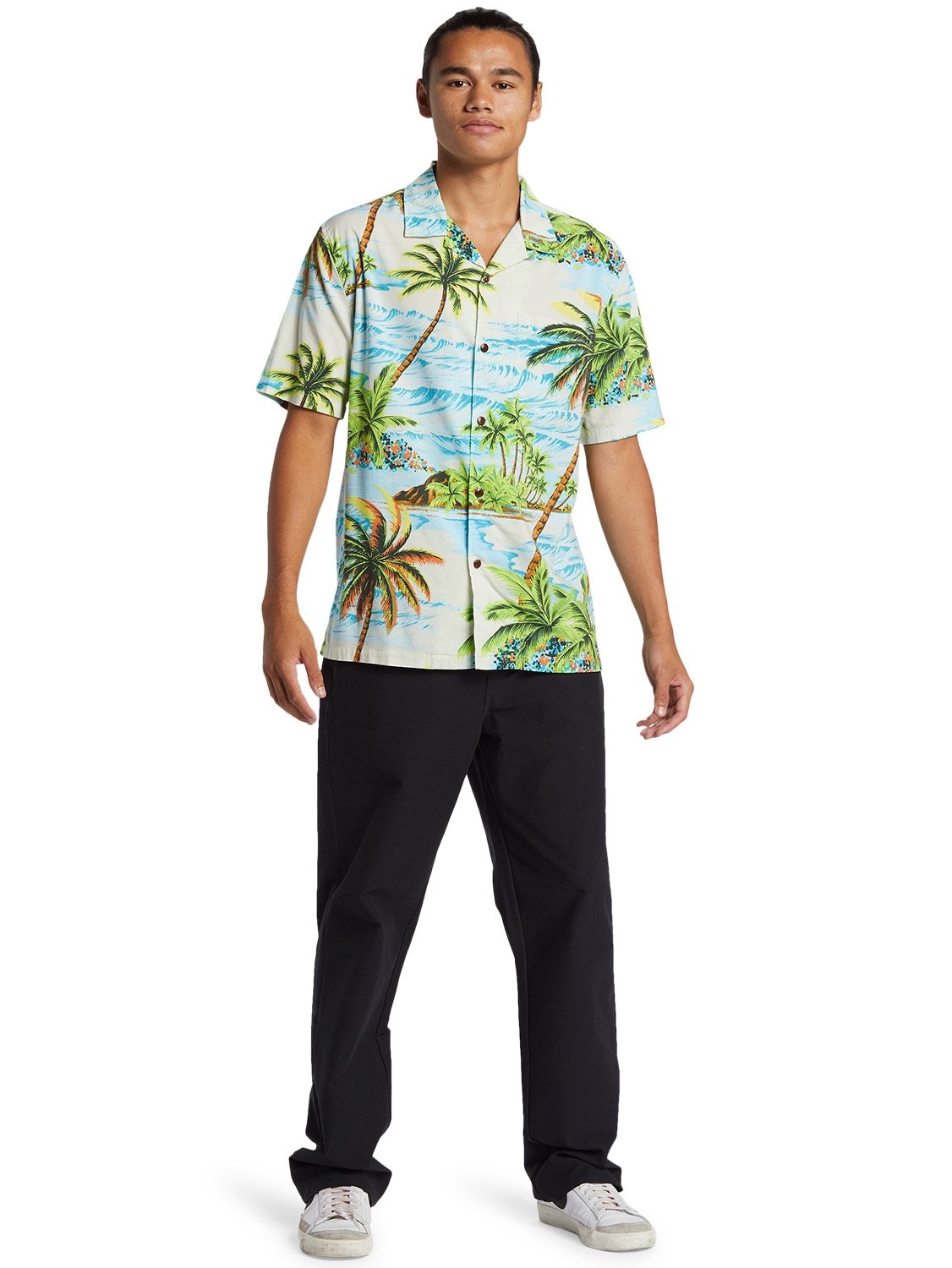 Quiksilver Men's DNA Island Shirt