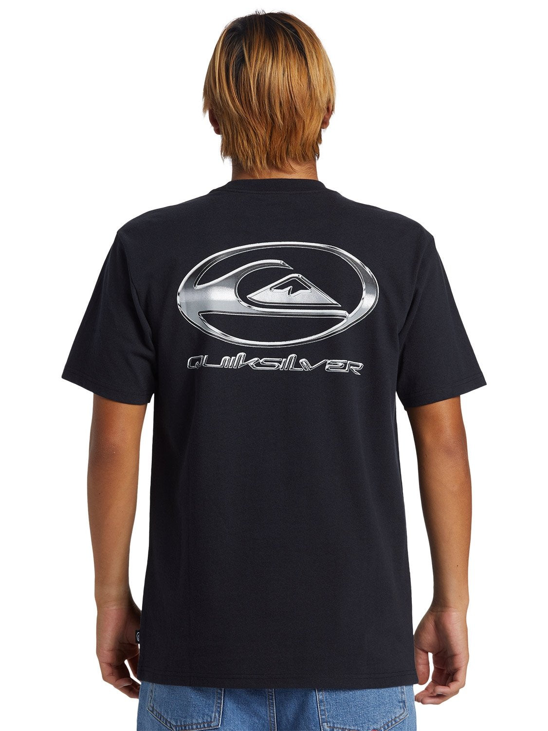 Quiksilver Mens Chrome Logo STN T-Shirt