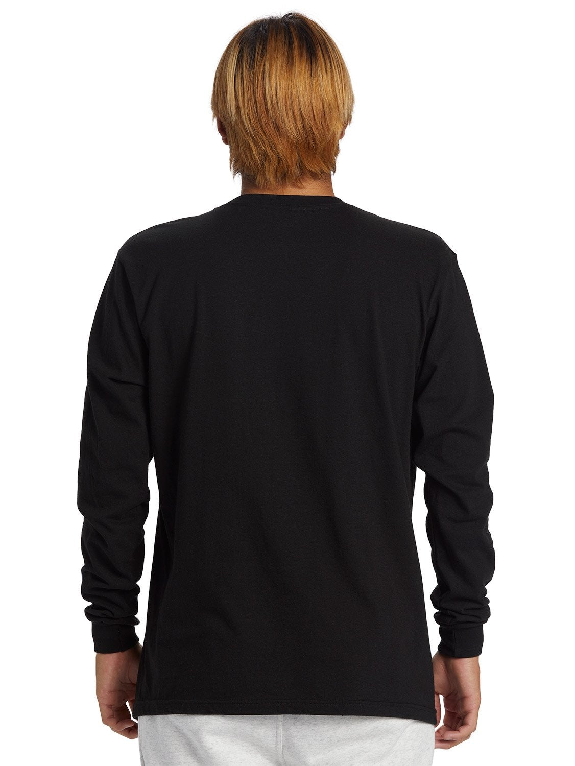 Quiksilver Mens Comp Logo long Sleeve T-Shirt