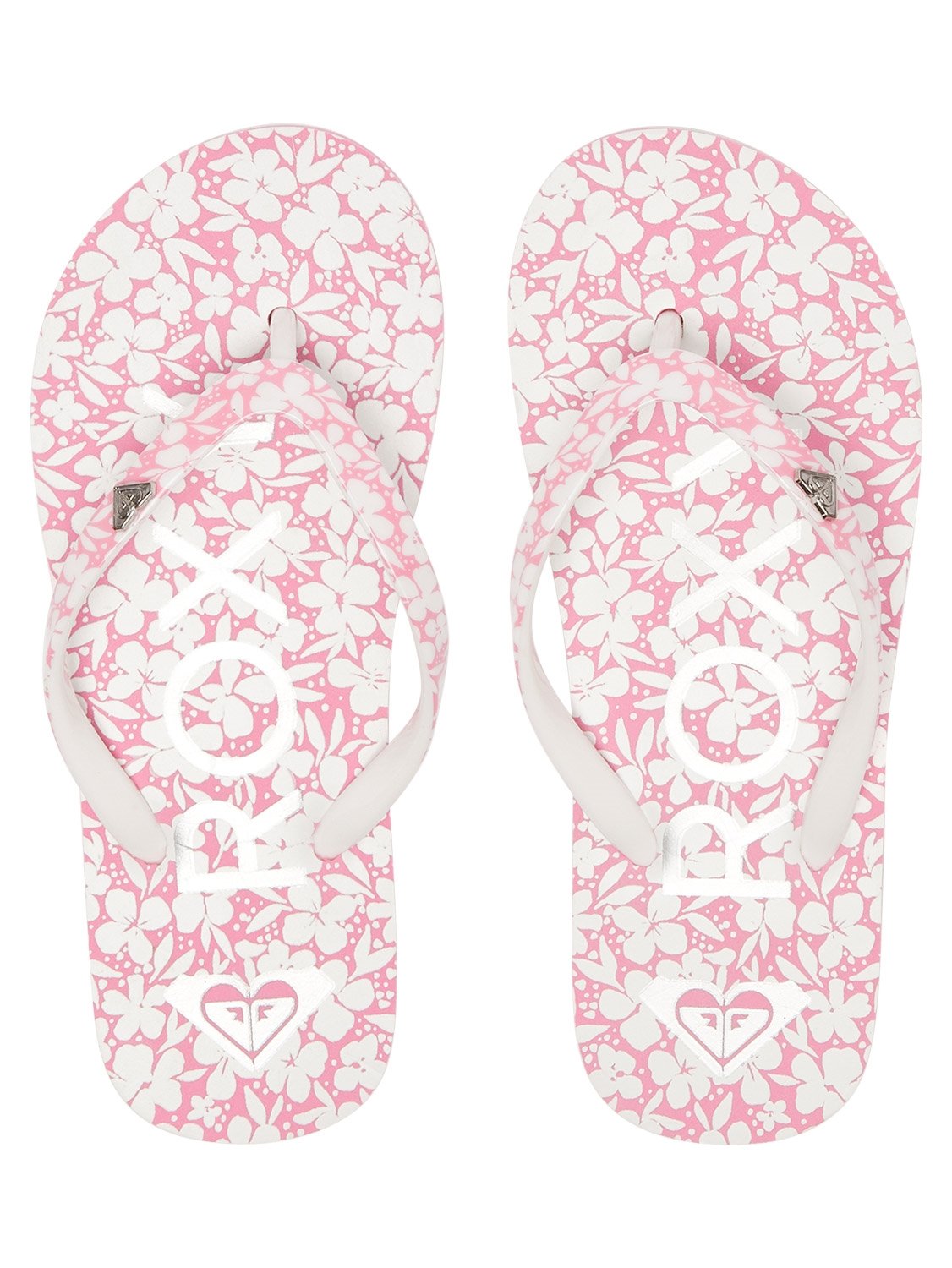 Roxy white flip on sale flops