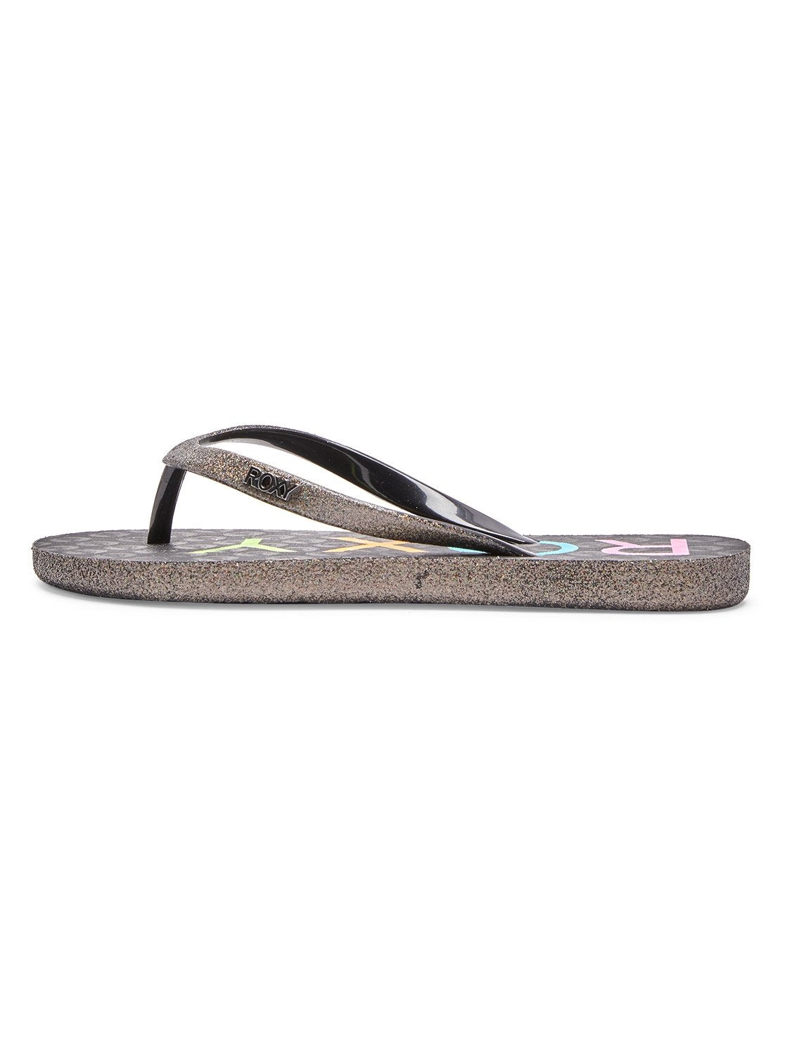 Roxy Girls Viva Glitter Flip Flops Boardriders