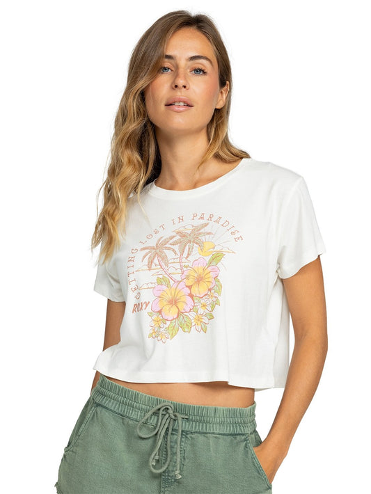 Roxy Ladies Hibiscus Paradise Tank T-Shirt