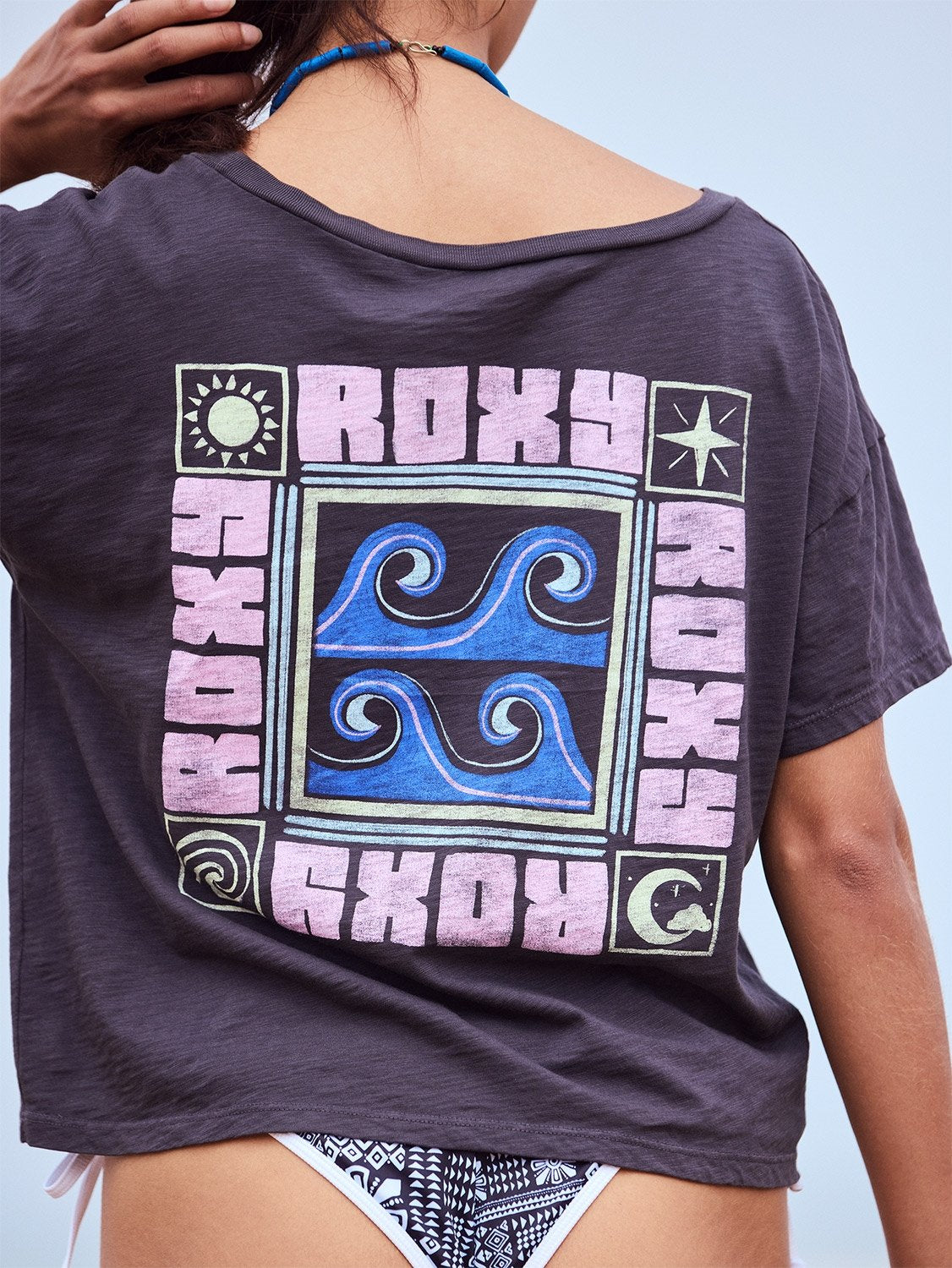 Roxy Ladies Wave Block T-Shirt