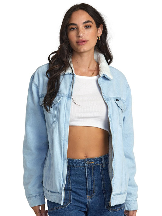 RVCA Ladies Bonfire Denim Jacket