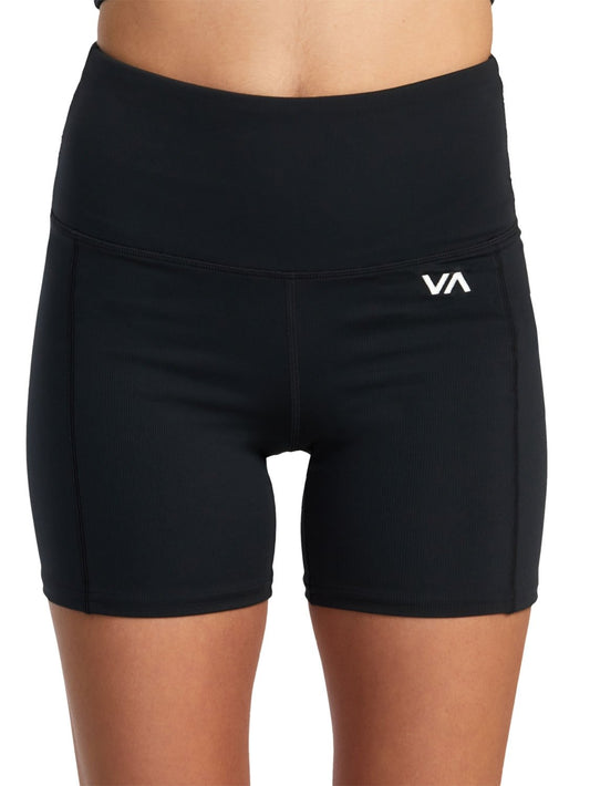 RVCA Ladies Rib Pocket Biker Short