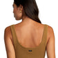 RVCA Ladies Roundabout Cropped Tank Top