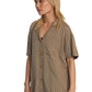 RVCA Ladies Mason Button Down Shirt