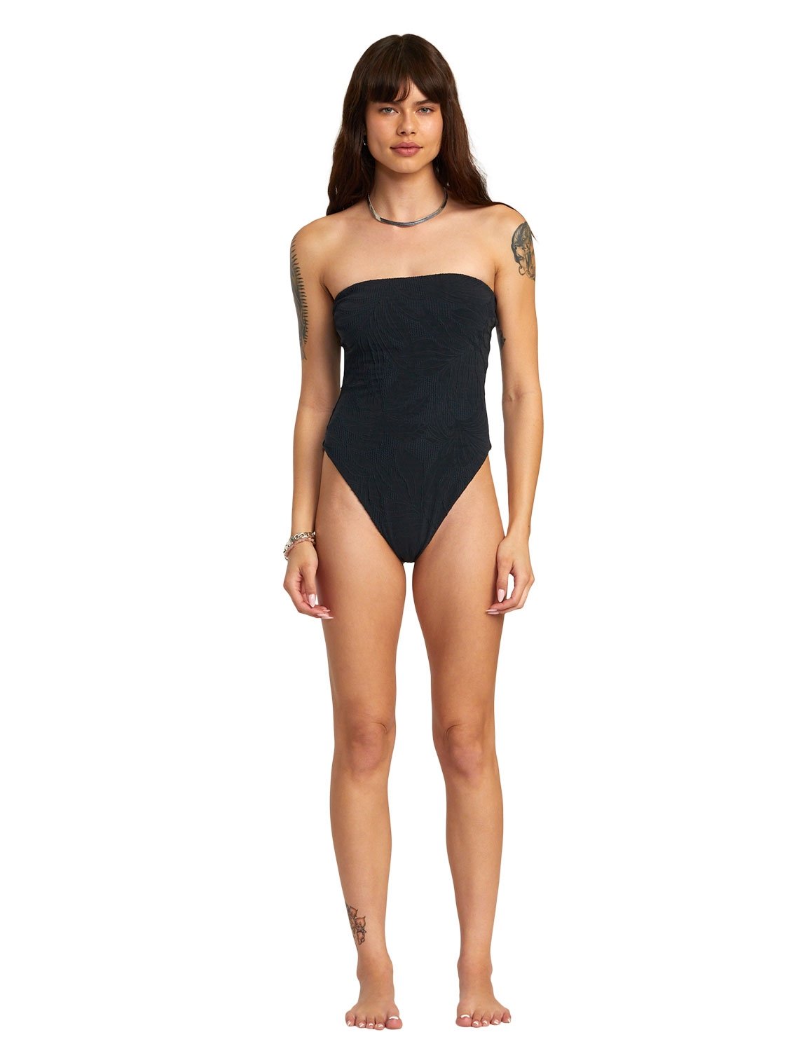 RVCA Ladies Palm Grooves Tubular One-Piece