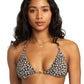 RVCA Ladies Ditz Halter Tri Bikini Top