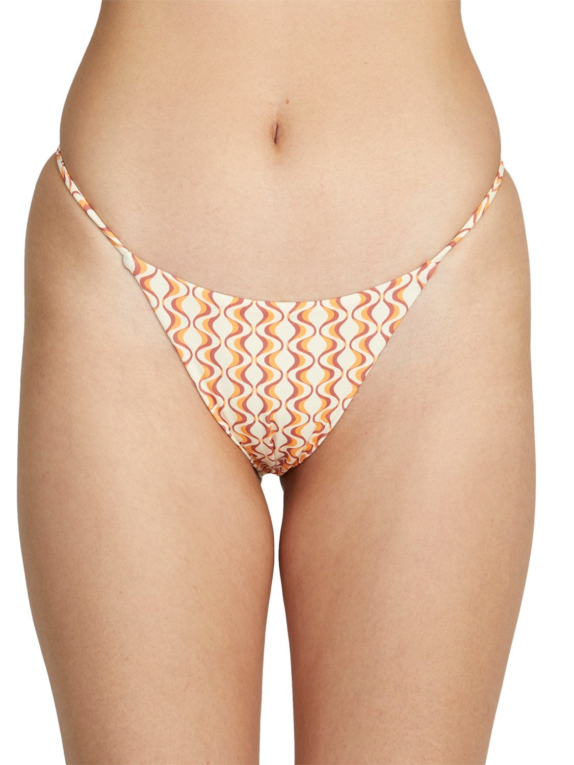 RVCA Ladies Optic Ultra Skimpy French Bikini Bottom