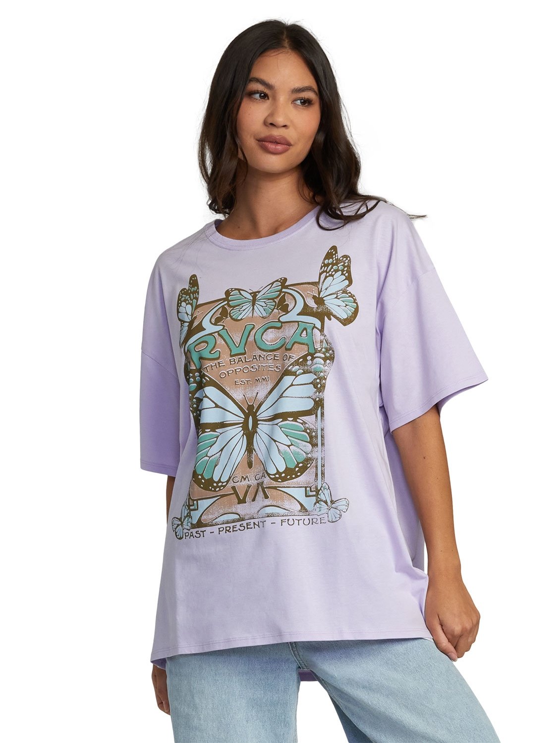 RVCA Ladies Social Butterfly T-Shirt