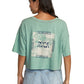 RVCA Ladies Boyfriend Crop T-Shirt