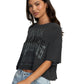 RVCA Ladies Boyfriend Crop T-Shirt