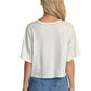 RVCA Ladies Boyfriend Crop T-Shirt