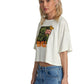 RVCA Ladies Boyfriend Crop T-Shirt