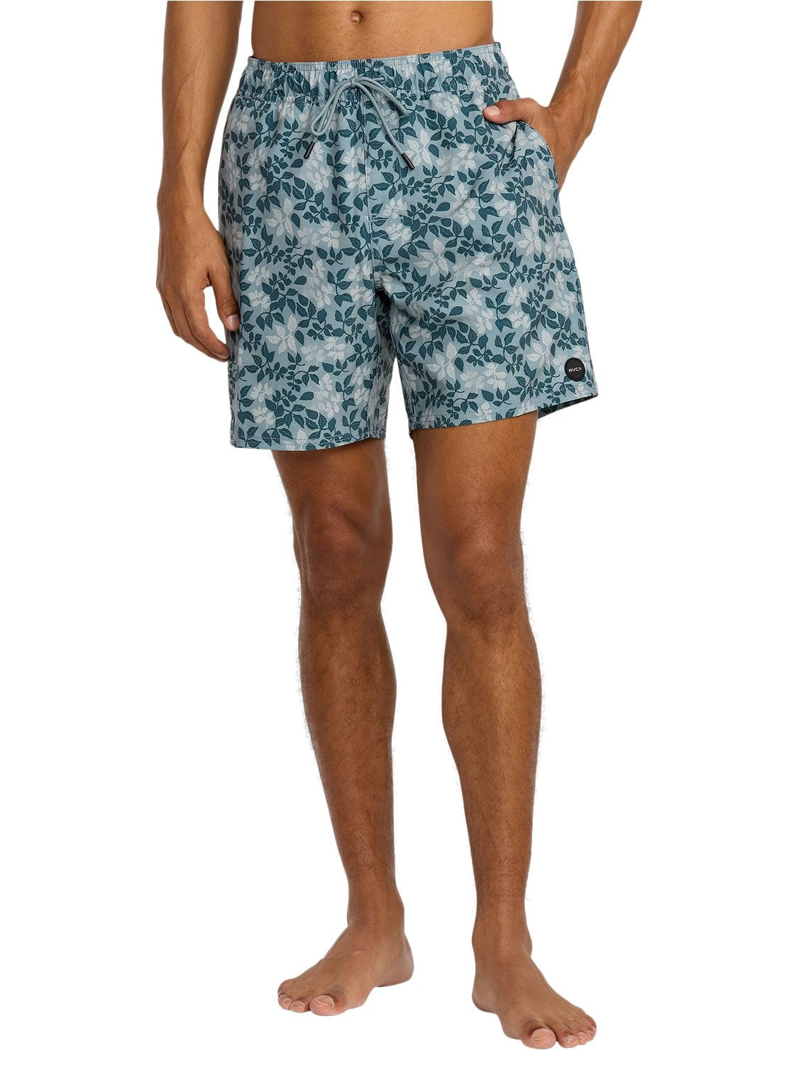 RVCA Pantaloncini ibridi da uomo elasticizzati a 4 vie con elastico in vita 48 cm, All Time Hemp Hybrid | Blu petrolio, 29 RVCA Pantaloncini ibridi da uomo elasticizzati a 4 vie con elastico in vita 48 cm, All Time Hemp Hybrid | Blu petrolio, 29