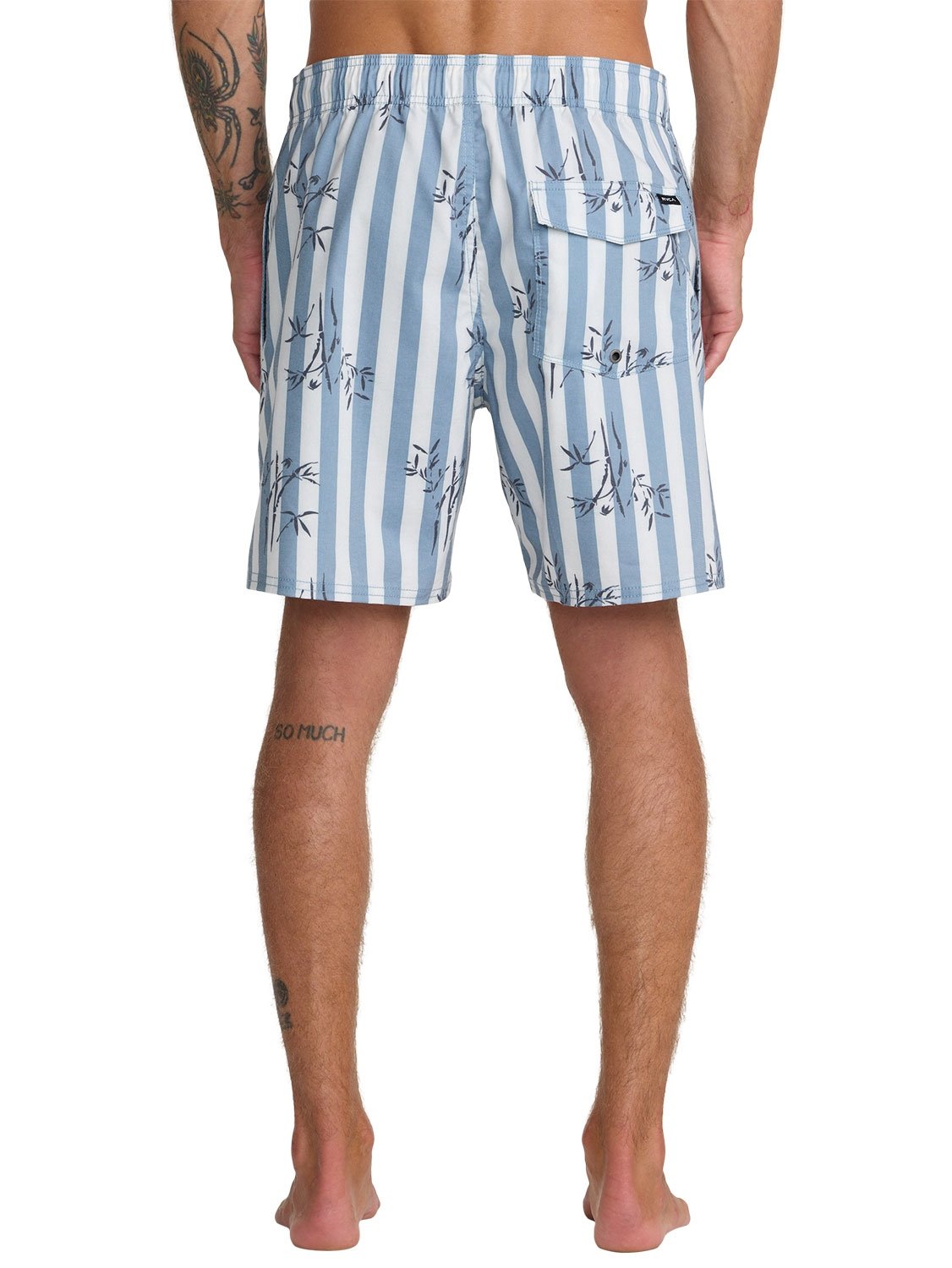RVCA Men's Barnes Elastic 17" Volley