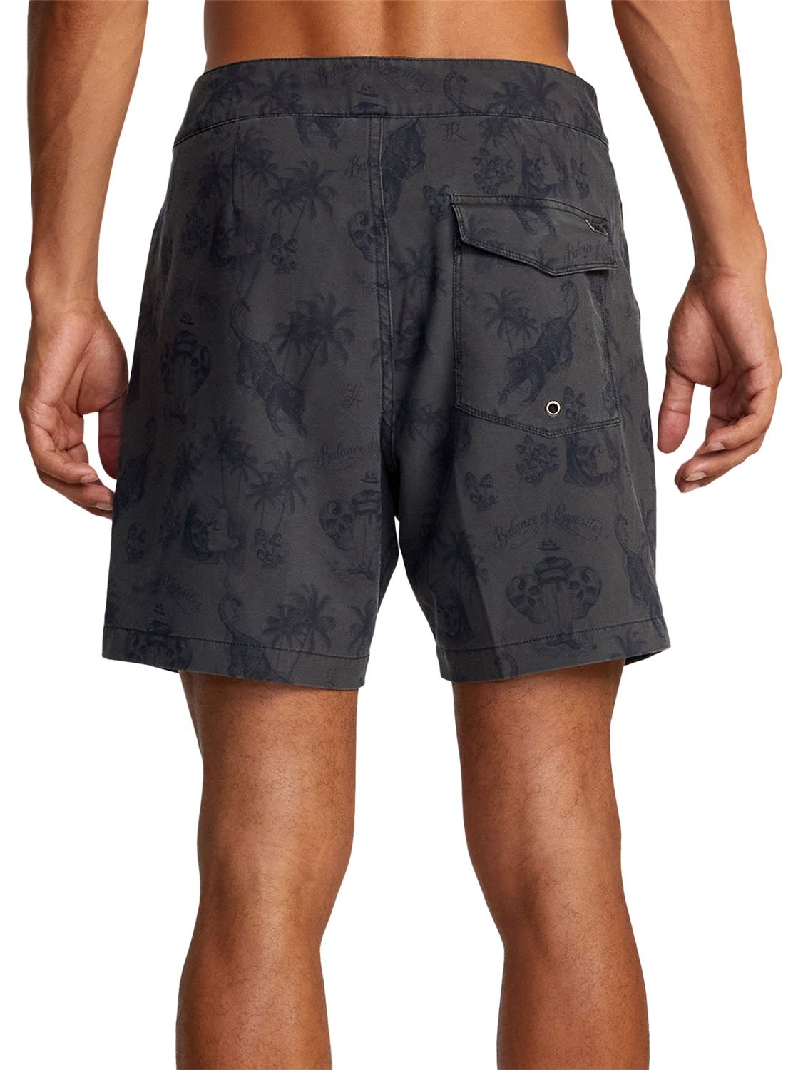 RVCA Men's Chefs Kiss Trunk 16" Boardshort