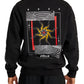 RVCA Men's Black Sun Hoodie