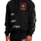 RVCA Men's Black Sun Hoodie