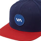 RVCA Men's VA Patch Snapback Cap