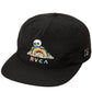 RVCA Men's Rainbow Skull Snapback Cap