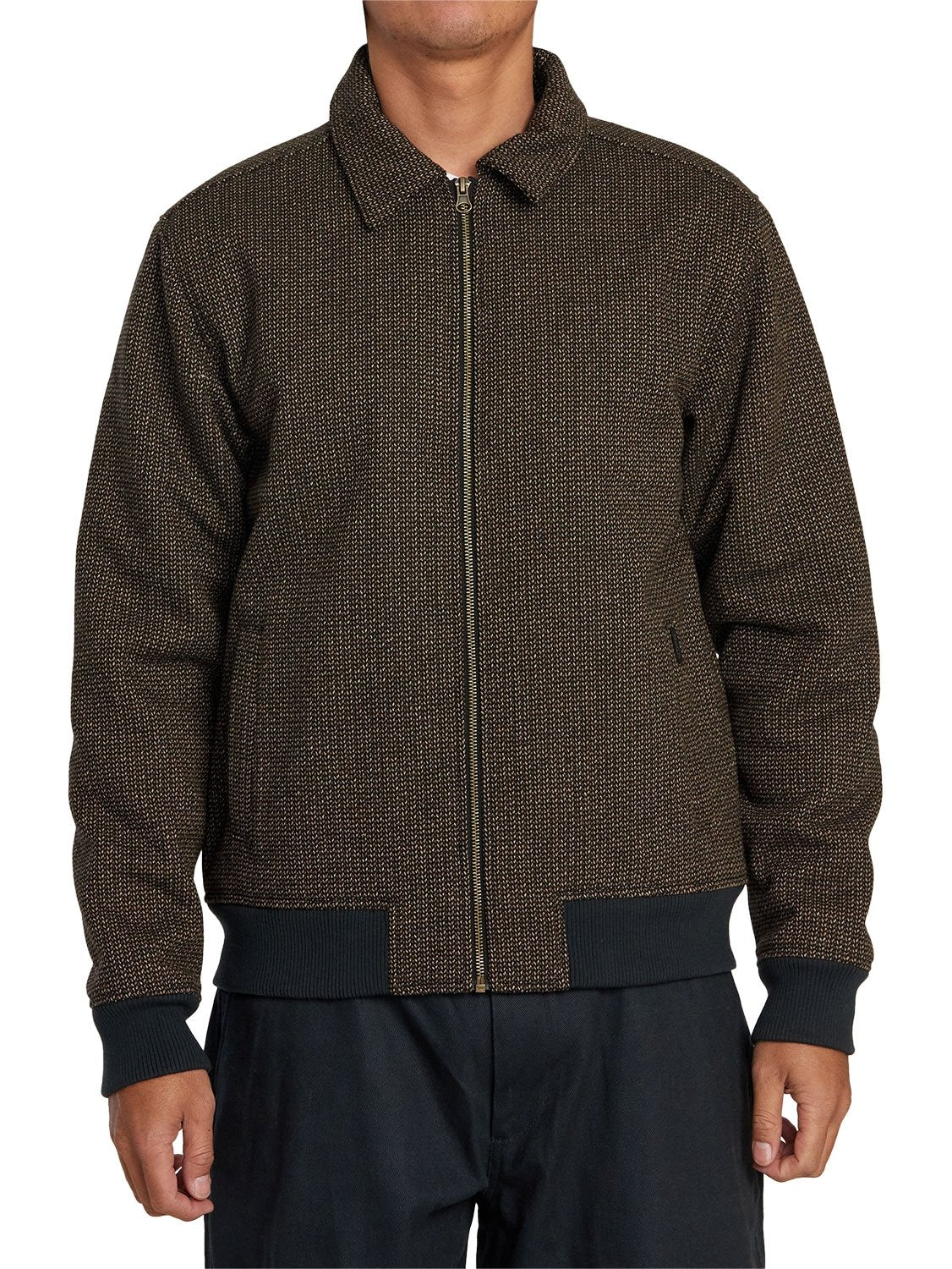 RVCA Men's Pisco Zip Thru Jacket