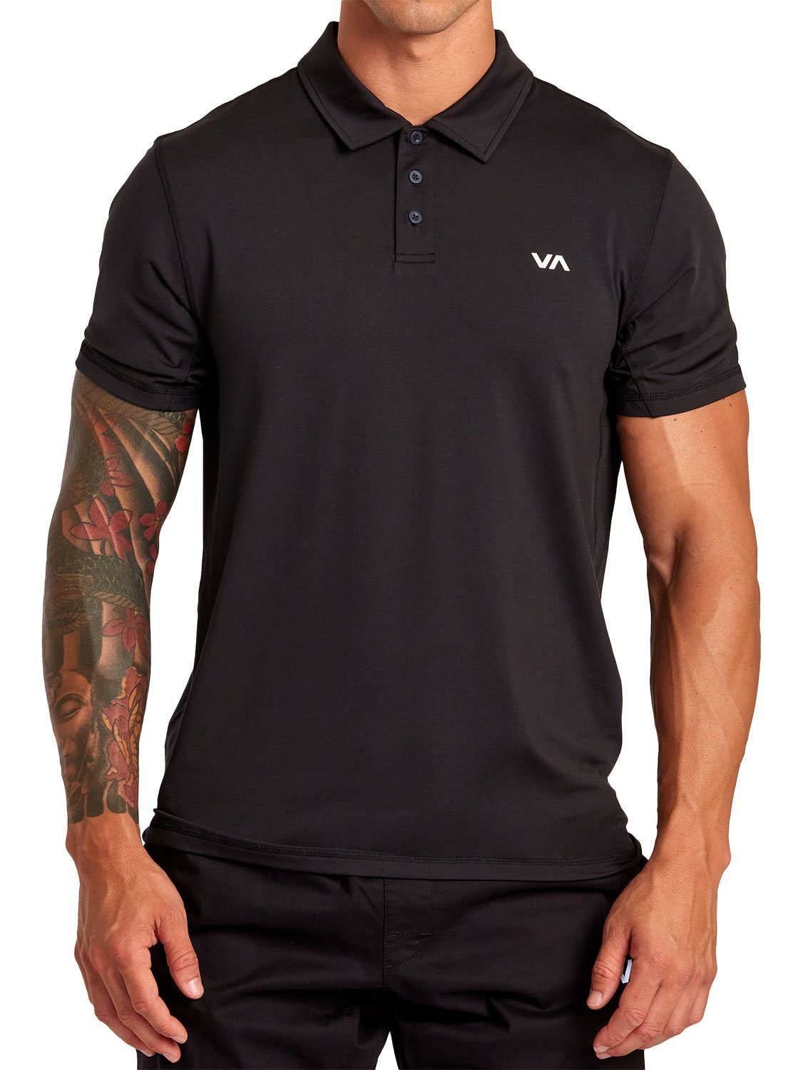 RVCA Men's Sport Vent Polo Shirt