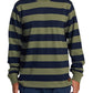 RVCA Men's Chainmail Stripe Pullover