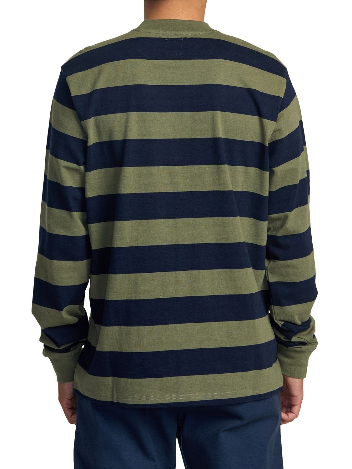 RVCA Men's Chainmail Stripe Pullover