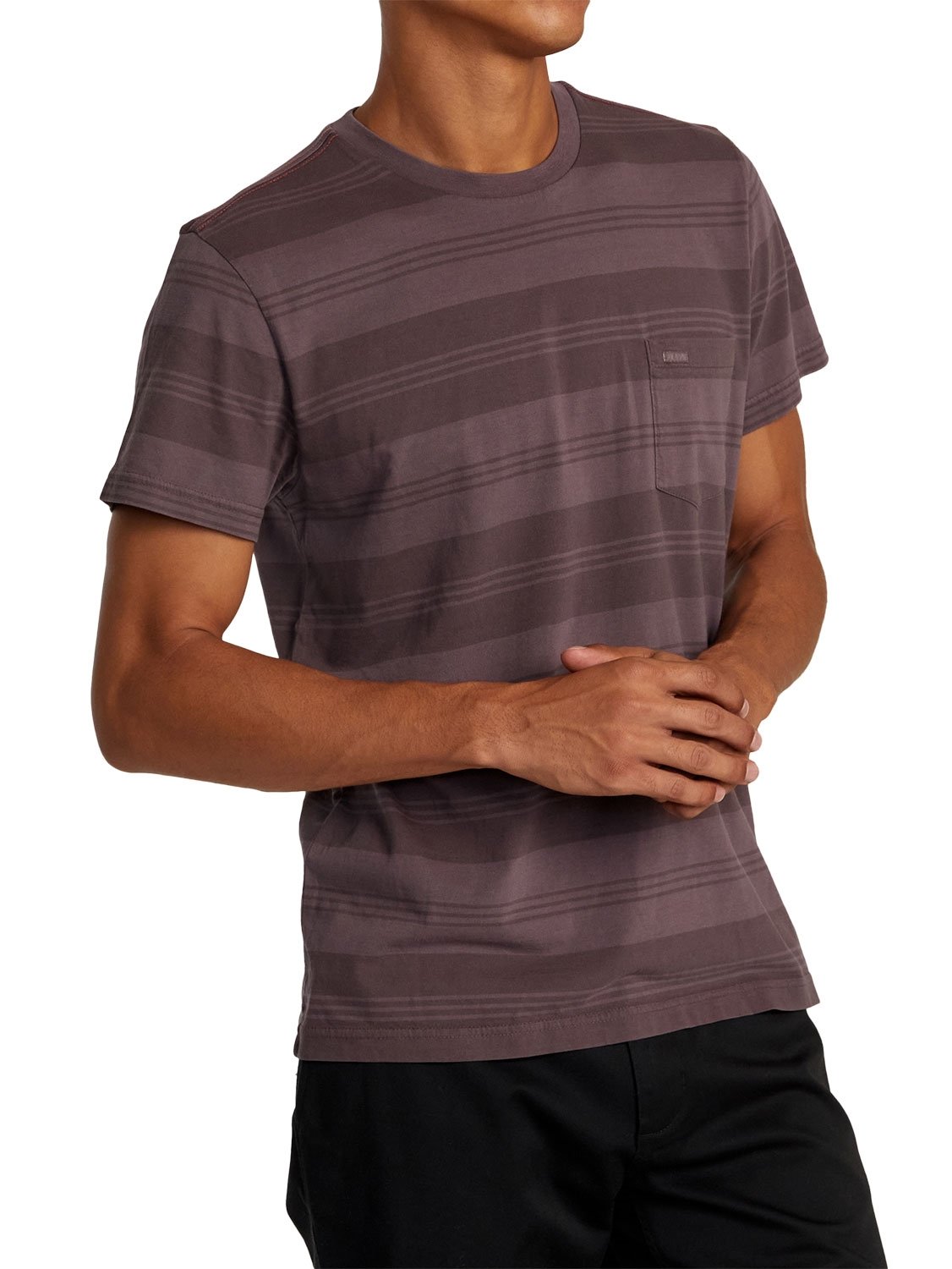 RVCA Men's Stripe T-Shirt