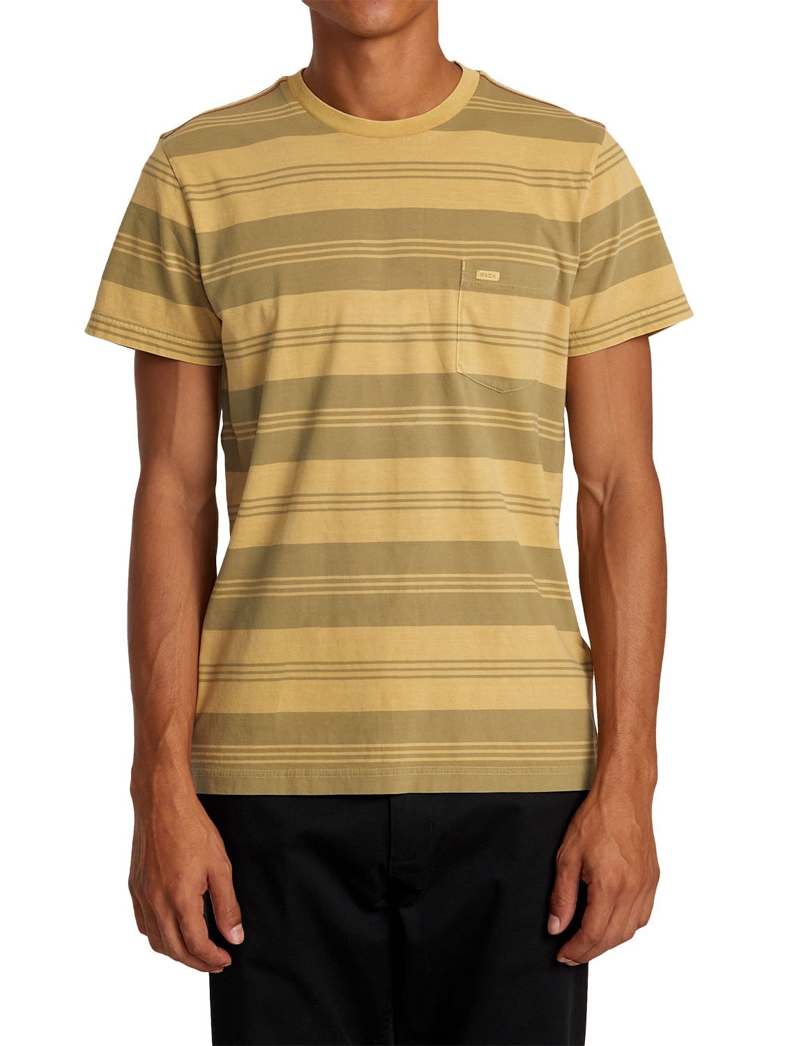 RVCA Men's Stripe T-Shirt