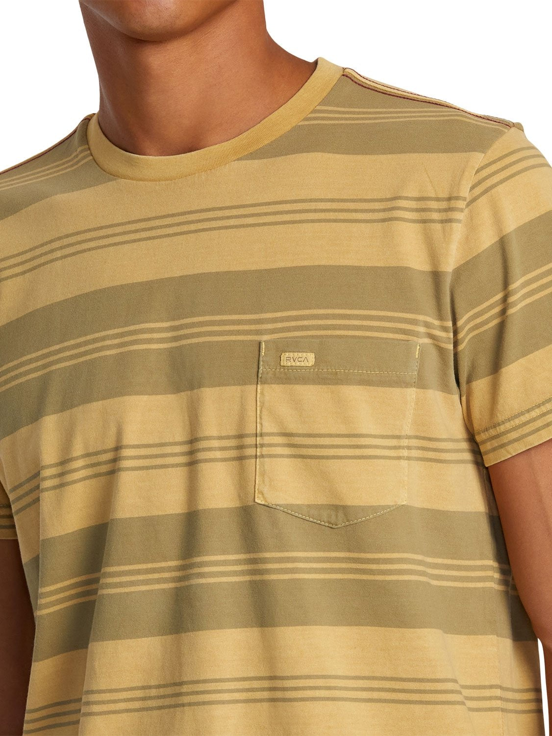 RVCA Men's Stripe T-Shirt