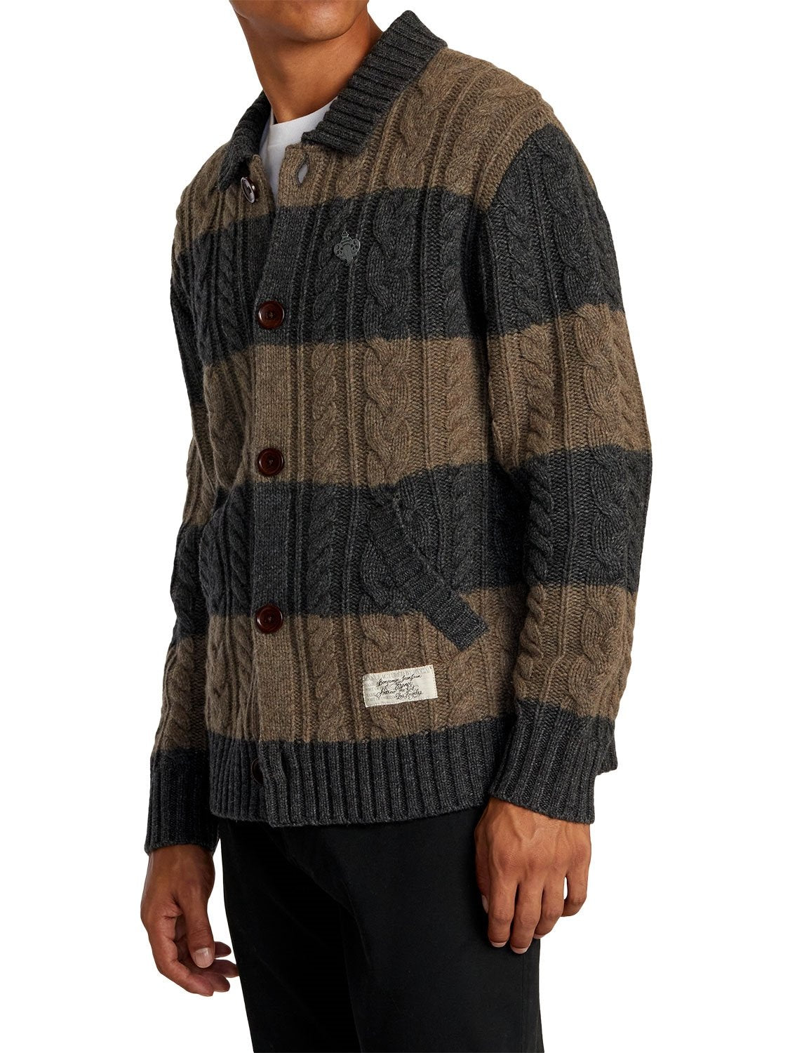 RVCA Men's Chefs Kiss Cardigan