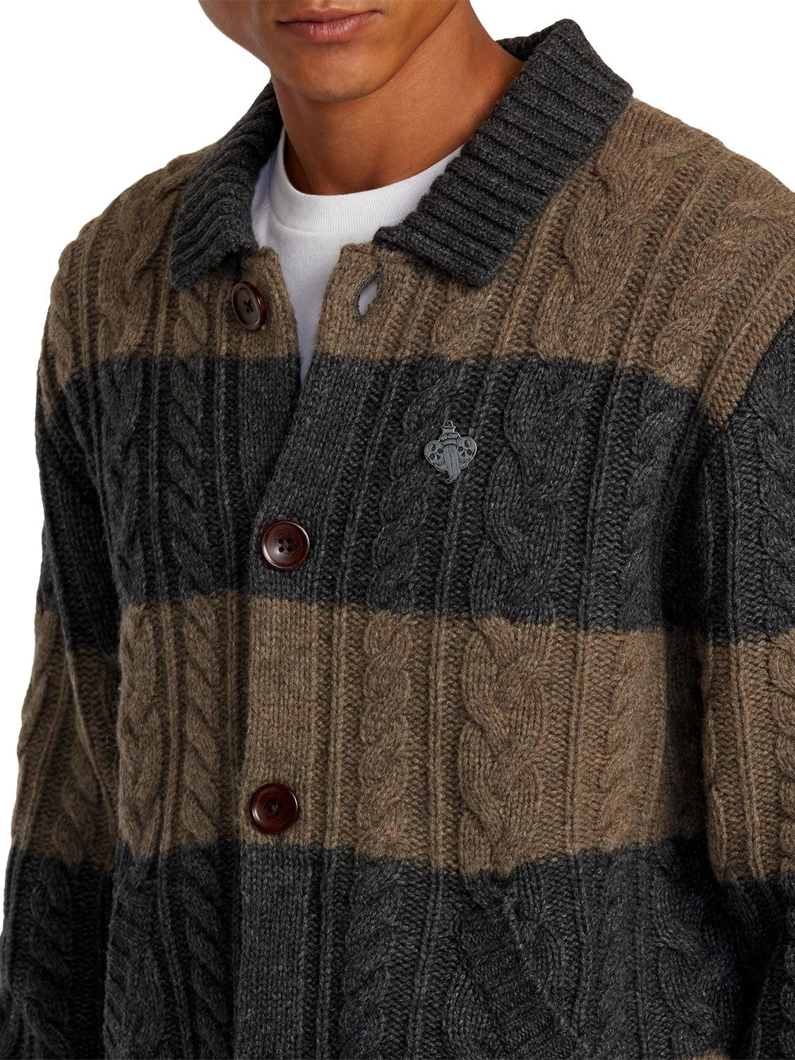 RVCA Men's Chefs Kiss Cardigan