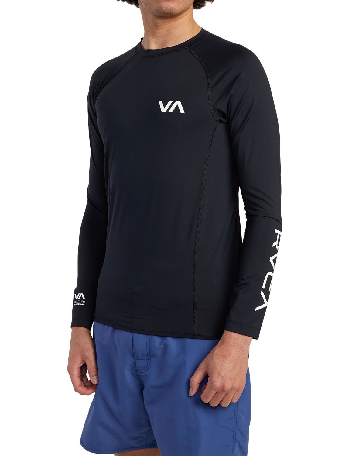 RVCA Men's Fitted Rashgaurd