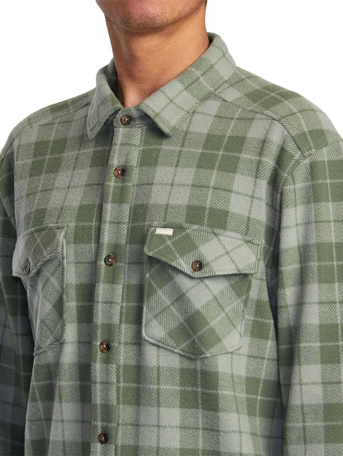 RVCA Men's Vacancy Flannel Shirt