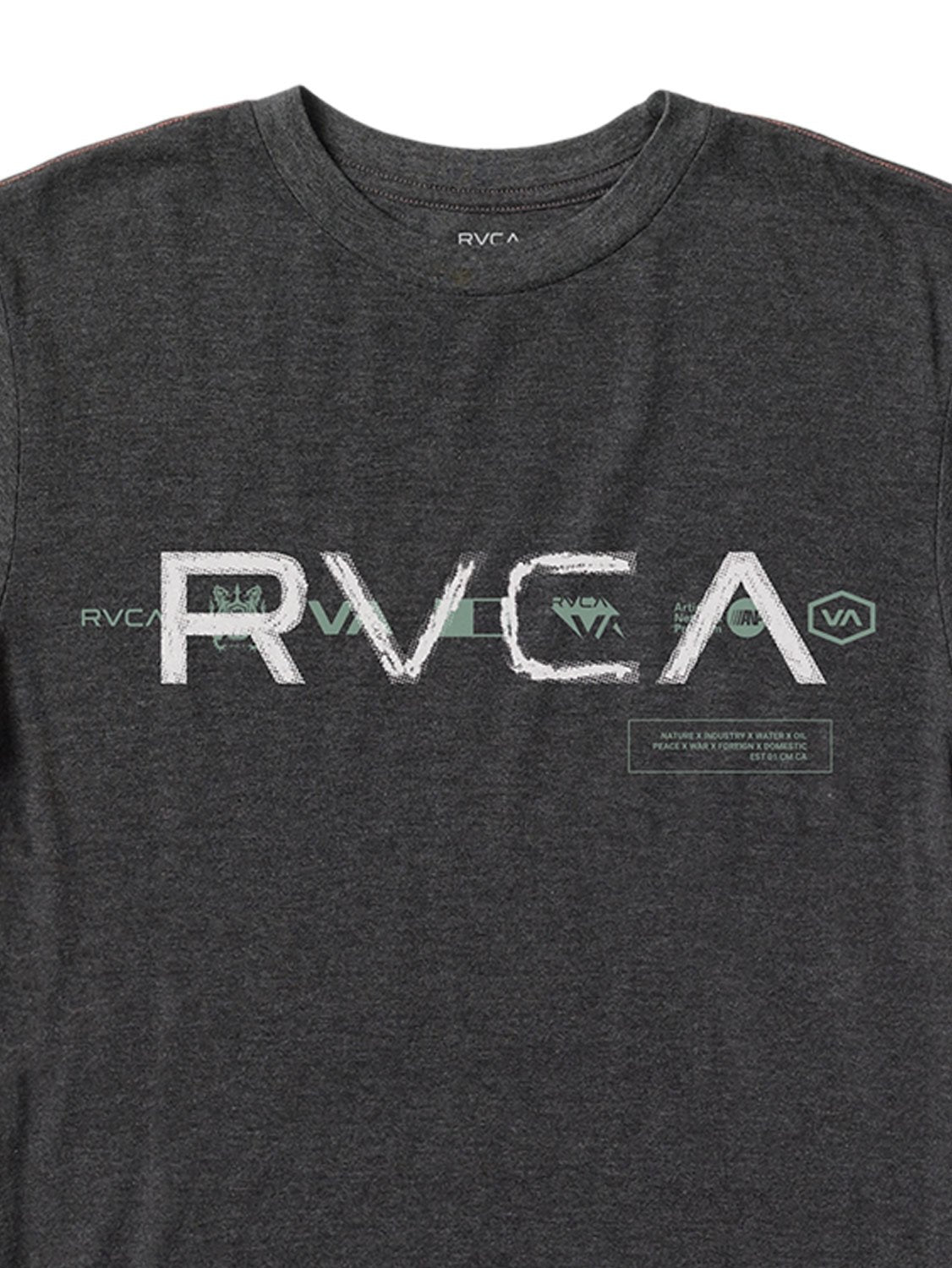 RVCA Men's All Brand T-Shirt