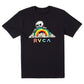 RVCA Men's Rainbow Skulls T-Shirt