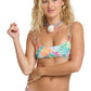 Billabong Ladies Hot Mess Jaclyn Crop Bikini Top