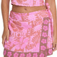 Billabong Ladies Sun Faded Wrap Mini Skirt