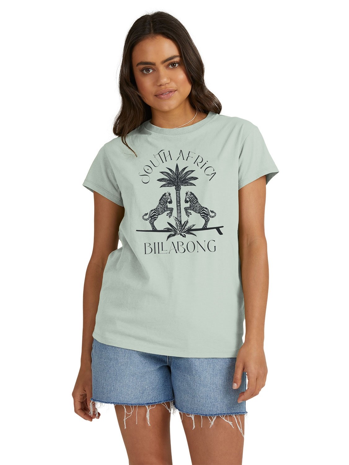 Billabong Ladies Zebra Palm T-Shirt