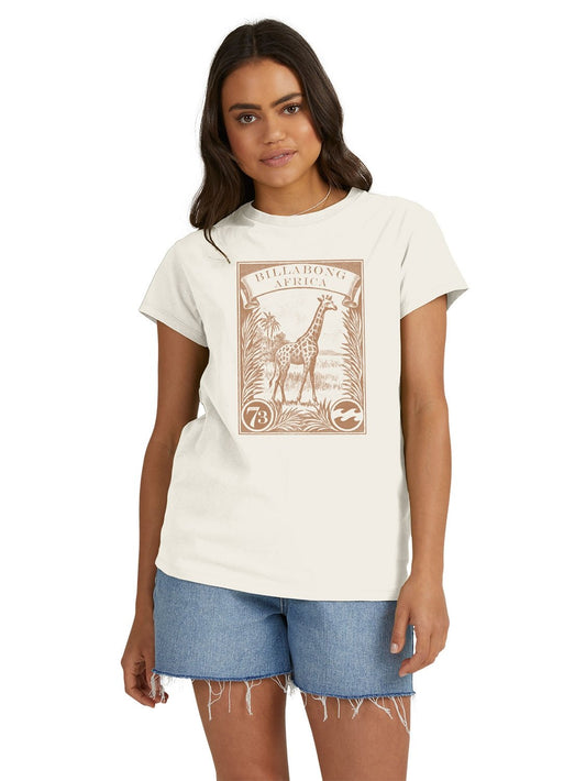 Billabong Ladies Giraffe Africa T-Shirt